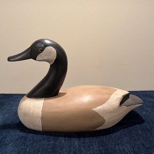 Gary Lowenthal Vintage Carved Wooden Goose